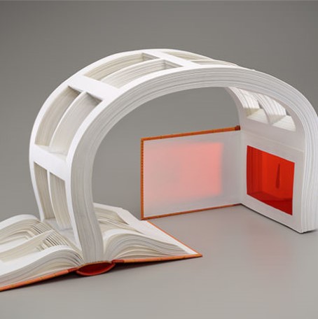 Book Art piece by Chris Perry