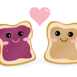 Peanut Butter and Jelly in love