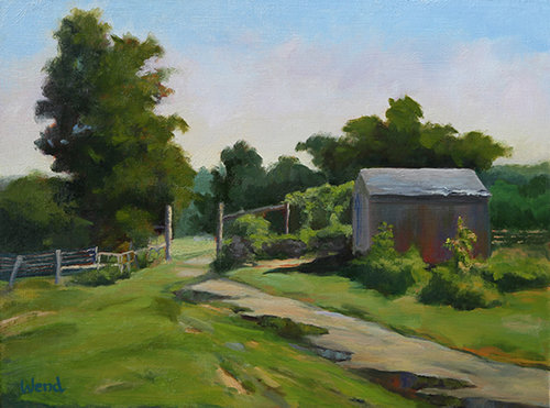 Painting of the Hickories Farm