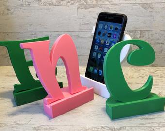 Image of a 3D Printed Cell Phone Stand