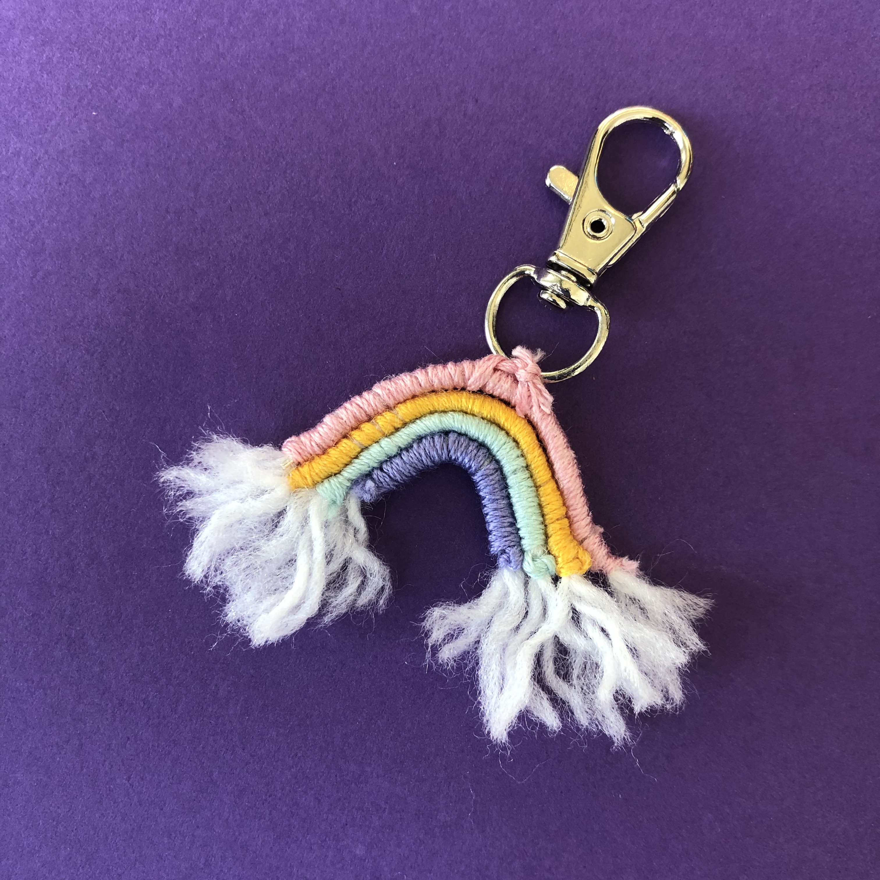 Mini Rainbow Keychain