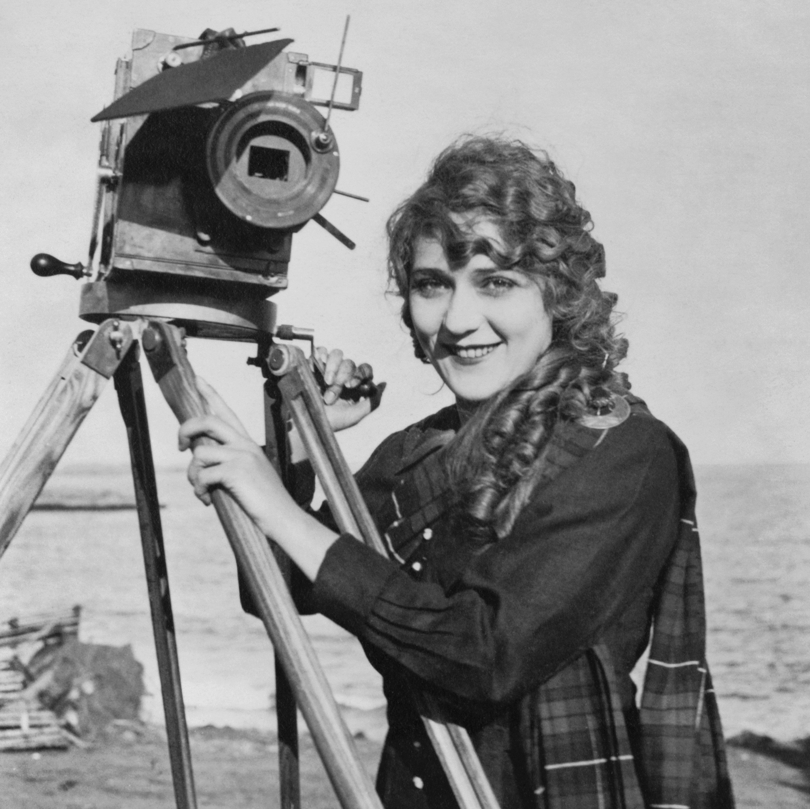 Mary Pickford with Camera