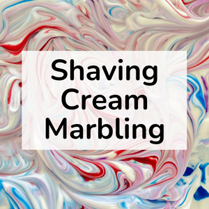 Shaving Cream Marbling