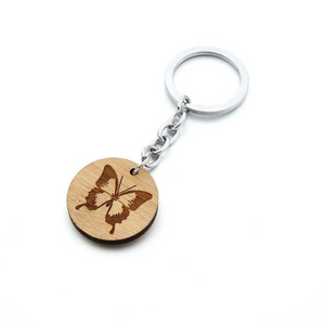 Image of a Wooden Keychain