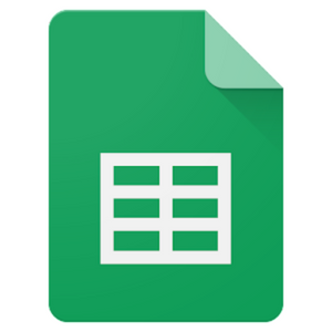 Image of Google Sheets Logo