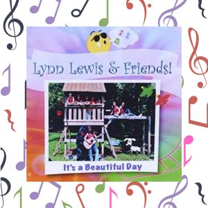 Lynn Lewis and Friends CD cover and music notes