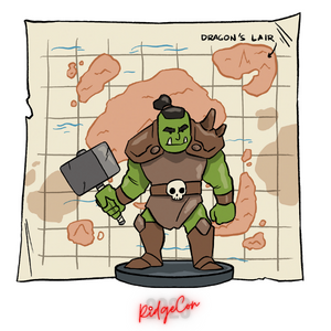 orc with map