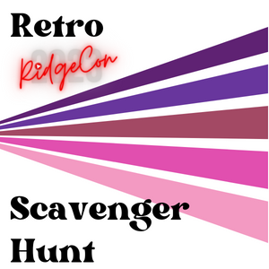 Retro RidgeCon Scavenger Hunt