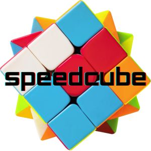 rubik's cube with "speedcube"