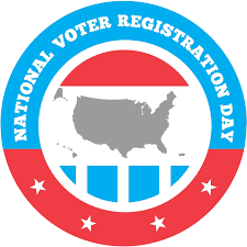 Logo, National Voter Registration Day