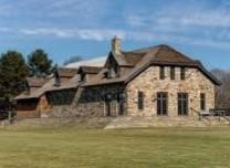 Stone barn at Brant Foundatioin