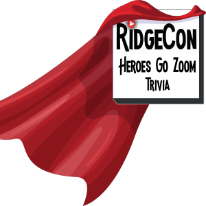 Heroes Go Zoom logo with a cape