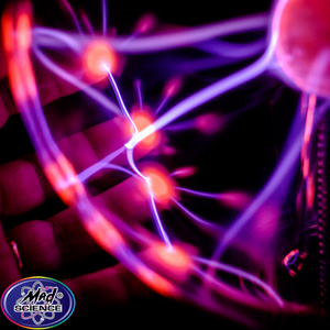 Purple plasma ball