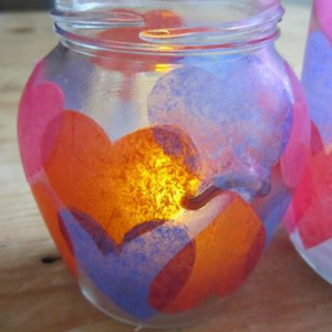 DIY Decoupage Jar