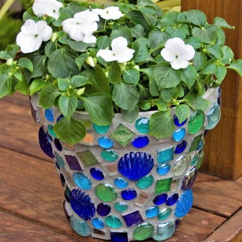 Mosaic Pot