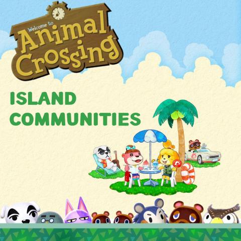 Animal Crossing logo and characters