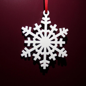 3D Printed Snowflake