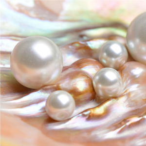 Pearls on Satin