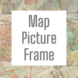 Map Picture Frame