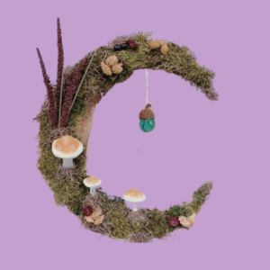 Mushroom Moon Wreath