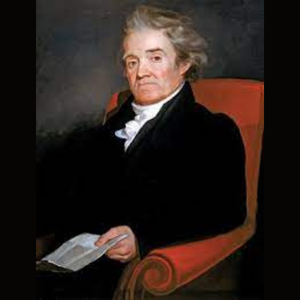 Seated Portrait of Noah Webster Holding a Letter
