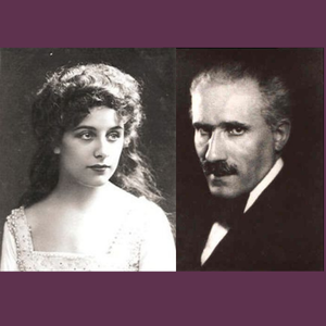 Portraits of Geraldine Farrar and Arturo Toscanini