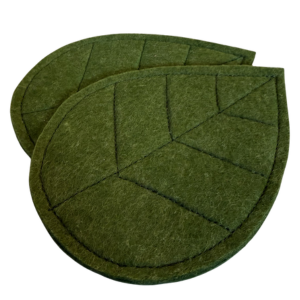 Felt Leaf Coasters