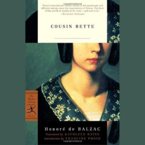 Cousin Bette by Honoré de Balzac