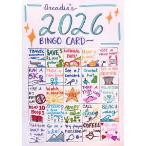 New Year's BINGO Card