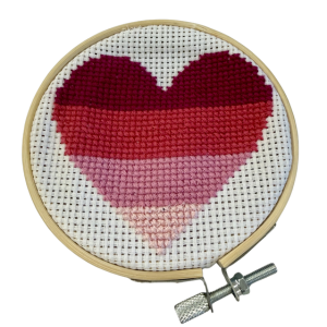 Cross Stitch Heart
