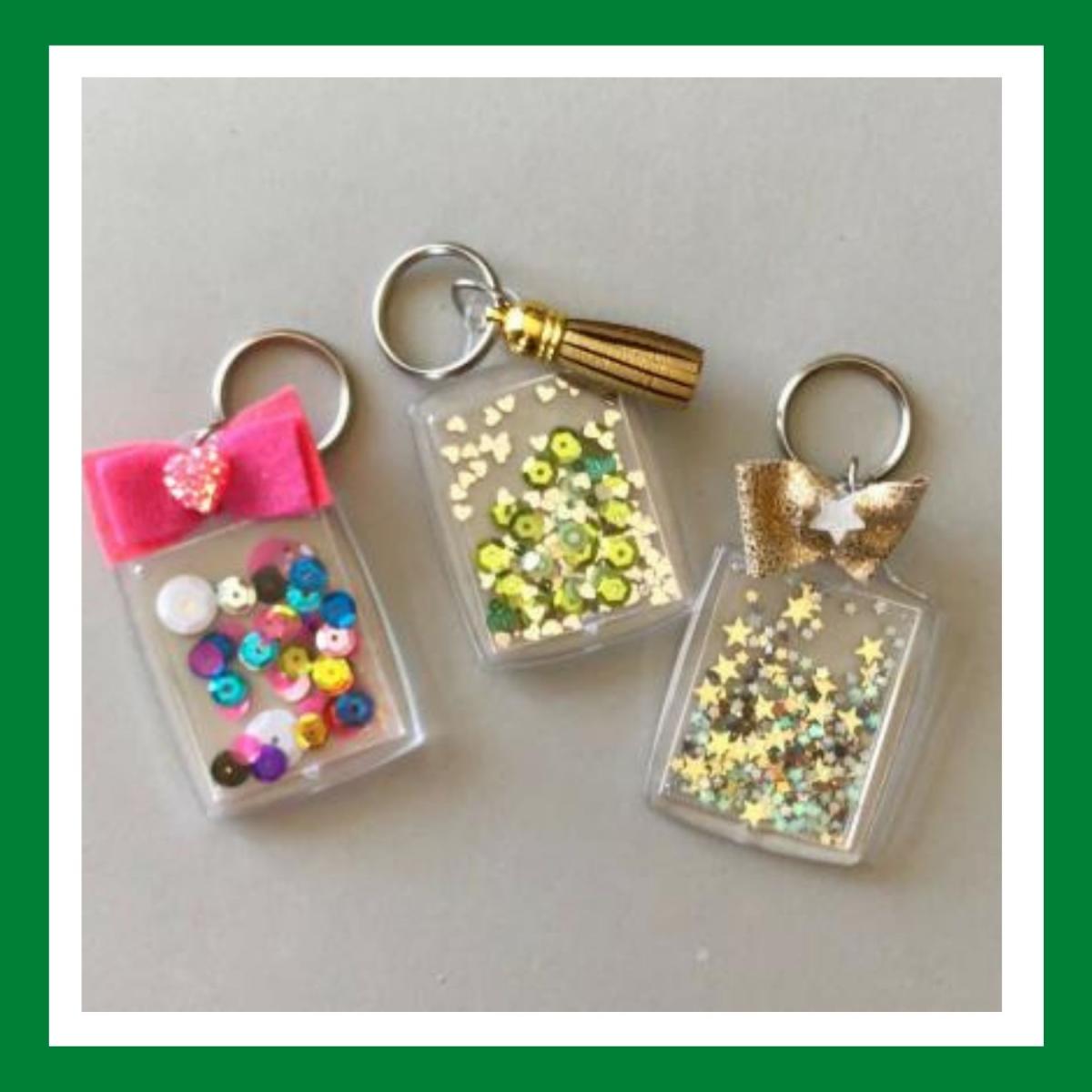 Glitter Key Chain