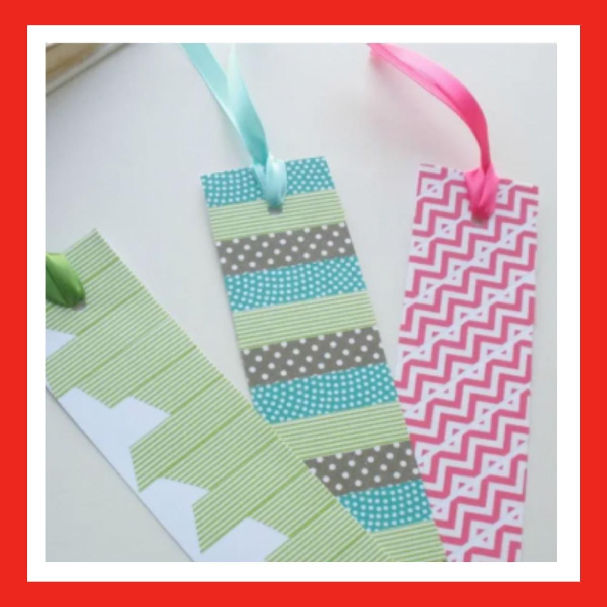 Washi Tape Bookmarks