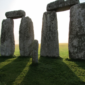 stonehenge at sunset