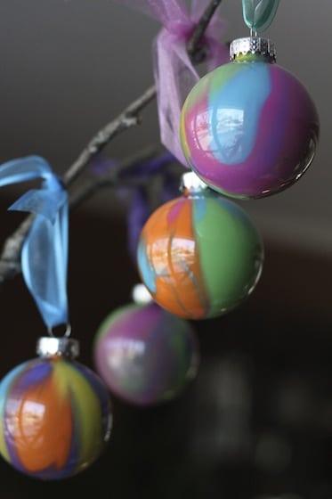 Painted ornaments