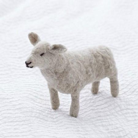 Needle Felted Sheep