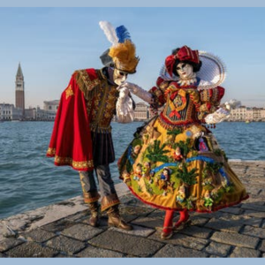 Venice Carnival Couple