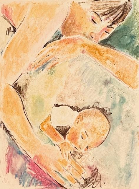 Nancy Zarider - Mother and Baby