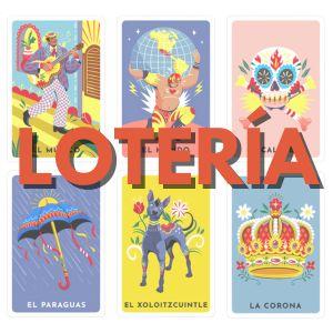 Illustration of Lotería cards