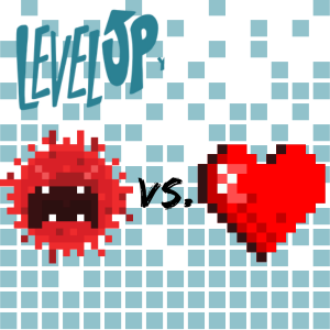 Pixel images of germ vs. heart