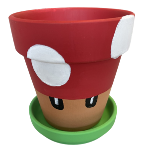 Super Mario themed planter