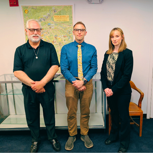 Andrew Neblett, Wes Desantis and Det. Victoria Ryan