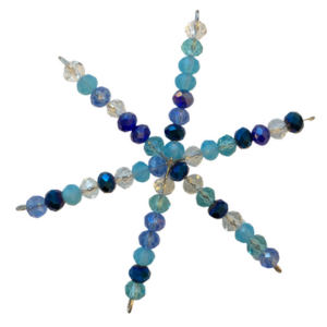 Beaded Snowflake Ornament