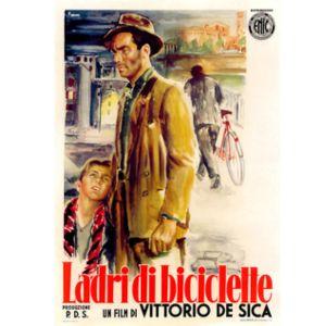 Italian movie Bicycle Thief.