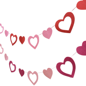 Felt Heart Garland