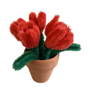 Mini Pipe Cleaner Tulip Plant